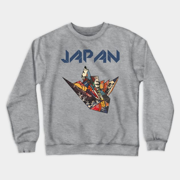 JAPAN ORIGAMI Crewneck Sweatshirt by the art origami